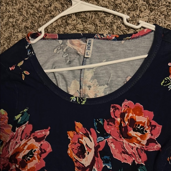 Floral Long Sleeve Dress - Picture 2 of 3